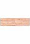 Table Top Light Brown 180x50x(2-4)cm Treated Solid Wood Live Edge
