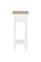 Side Table White 27x27x65.5 cm Wood - 2