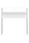 Console Table White 78x30x80 cm Engineered Wood - 4