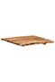 Table Top Solid Acacia Wood 58x(50-60)x2.5 cm - 6