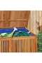 Garden Storage Box 150x80x75 cm Solid Wood Acacia - 2