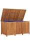 Garden Storage Box 150x80x75 cm Solid Wood Acacia - 4
