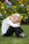 Baby Girl Black Flared Leg High Waist Elastic Leggings Pants - 3