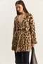 Women's Brown Pocket Detailed Patterned Oversize Ribbed Knitwear Cardigan 20251101 - 5