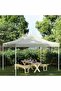 Party Tent Roof 4.5x3 m Cream 270 g/m²