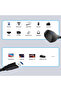 كابل تمديد USB 3.0 أسود بطول 1.5 متر، قاعدة توصيل، كابل تمديد USB 3.0 ذكر إلى أنثى، USB 3.0 E - 2
