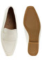 Women Flat Heel Loafers in Off White - 5