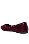 Women Casual Walking Metallic Loafers Purple - 3