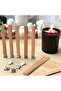 10pcs Wooden Candles Wick With Sustainer Tab Candle Wick Core For DIY Candle Making Supplies Hand... - 2