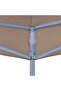 Party Tent Roof 2x2 m Taupe 270 g/m² - 4