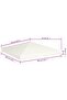 Gazebo Top Cover 310 g/m² 3x3 m Cream White - 3