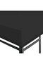 Gazebo Top Cover 270 g/m² 4x3 m Black - 5