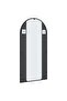 Wall Mirror Black 50x100 cm Arch Iron - 4