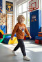Boy's Suit Hooded Printed Cotton Tracksuit Set - 3