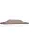 Party Tent Roof 6x3 m Taupe 270 g/m²