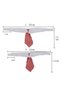 L Red 2023 Dog Cat Grooming Cat Striped Bow Tie Animal Striped Bow Tie Collar Pet Adjustable Christm - 6