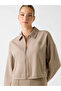 Annie Short Full Zip Women's Beige Jacket V6Rq17Kd822-G1O3 - 3