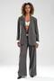 Women's Lace Detailed Double Breasted Closure Design Jacket - 4