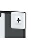 Wall Mirror Black 60x100 cm Rectangle Iron - 5