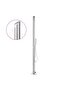 Garden Shower with Brown Base 225 cm Stainless Steel - 2