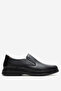 Men's Comfort Orthopedic Casual Shoes Real Leather Hz 404 Black