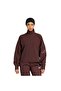 W All Szn W Cre Women's Brown Sweatshirt Jw7443