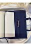 Dark Blue 24X17 cm Water Repellent Fabric Book Bag - Minimalist Design” - 3