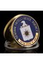Gold United States of America Souvenir Coin Golden Plated Collectible Challenge Coin Commemorative C