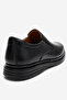 Men's Comfort Orthopedic Casual Shoes Real Leather Hz 404 Black - 4
