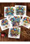 30X15CM 6-Piece Diamond Painting Birthday Card Set - Birthday Gift, Perfect for Sending Warm Wishes - 8