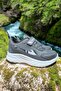 Boys' Hook-and-Loop Comfortable Sole Daily Sneakers School Shoes White Smoke - 3