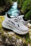 Men's - Girls' Children's Hook-and-Loop Comfortable Sole Daily Sneakers School Shoes White - 3