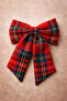Girl's Plaid Bow Buckle - 2