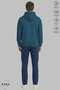 Dear Couple Combination Stitch and Angel Printed Hoodie Hooded Fleece-Lined Oversized Sweatshirt 2-Piece Set - 6