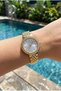 Women's Wristwatch |   22mm Gold Color Steel Case, Mineral Glass, Exquisite Design - 5