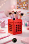 Decorative Telephone Booth Pen Holder - Desktop Organizer - Pen & Makeup Brush Organizer - 4
