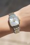 Women's Wristwatch |   24mm Steel Case, Silver - Gold Color Band, Mineral Glass - 3