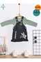 Girl's Jeans (Jeans) Printed Badili Gilet Set (6/9/12/18) Months - 2