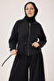 6130 - Corded Fabric Cupra Oversized Comfortable-Stylish-Relaxed Women's Jacket Pants Set - 7