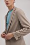 سترة تابا قصة ضيقة بجيب واحد وياقة واحدة - 2