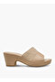 Women Floral Textured Block Heel Sandals - 3