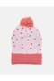 Girls Pink Minnie Mouse Print Scarf Set (3 Piece) - 3