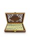 Premium Domino Set with Turkey Logo in Luxury Wooden Box, 28 Pieces, Double 6 Family Game Gift - 5