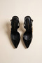 حذاء Slingback Clair d’Héritage للنساء بكعب وحزام خلفي - 5