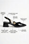 Clair d’Héritage Women's Slingback Heeled Shoes - 4