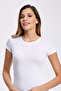 Women'S, 0 Neckline, Elastane, Pack of 6 White Tank Tops/T-Shirts
