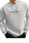 Men's Gray Whatever Printed Crew Neck Sweat