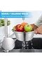 3 in 1 Multipurpose Strainer Drainer Cutter Colander - 4