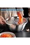 3 in 1 Multipurpose Strainer Drainer Cutter Colander - 3