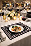 Ekol Series 6-Piece Faux Leather American Service Set
